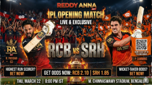 rcb vs srh match prediction RCB vs SRH IPL 2026 Opening Match: Complete Preview, Prediction & Reddy Anna Betting Insights